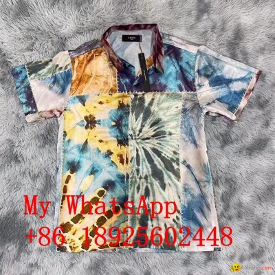 2021 wholesale fashion Amiri short shirt Amiri men& women short t-shirtpicture1