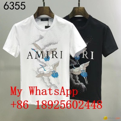 2021 wholesale fashion Amiri short shirt Amiri men short t-shirtpicture1