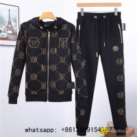 Philipp plein tracksuit sweatshirt skulls hip hop Philipp plein jogging suits