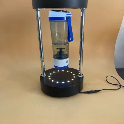 advertising equipment LED light magnetic levitating bottle display standpicture1