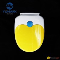 leader high quality customized colors white and yellow pp toilet seat lid