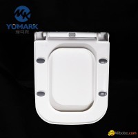 Europe style square shape open front toilet seat cover