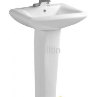 HT310 ceramics sanitary wares basin with pedestal