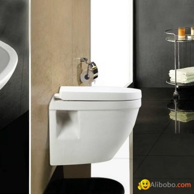 WALL HUNG TOILET WC SOFT CLOSE SEAT PAN CONCEALED FRAME TOILETpicture1