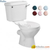 HT223 chaozhou Side Flushing Close-couched Two Piece Toilet