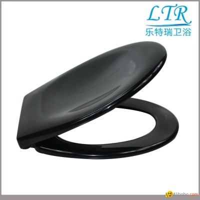 High Quality Soft Close Black Toilet Seatpicture1