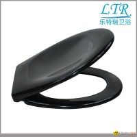 High Quality Soft Close Black Toilet Seat