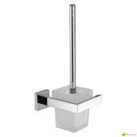 Wall Ss Square Toilet Brush Holder