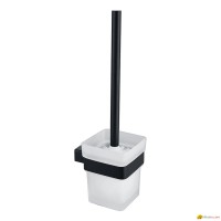 Hot Sale Home Wall Black Toilet Brush Holder