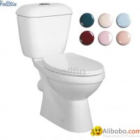 HT222 Elegant Sanitary Ware Washdown Two Piece Toilet