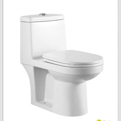 One piece porcelain toilet Wash down water saving Toilet - high qualitypicture1