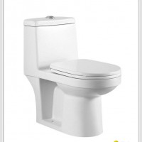 One piece porcelain toilet Wash down water saving Toilet - high quality