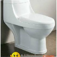 one piece toilet