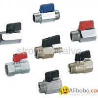 Brass mini ball valve