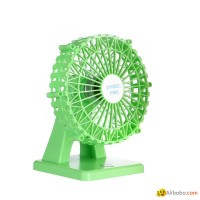 DC5V built-in battery rechargeable mini table cooling fan