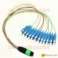 12cores MPO Patch Cord with SC connector