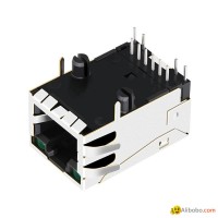 08B0-1G1T-06-F 10/100 Base-t 1X1 Port Connector RJ45 Magjack