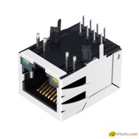 1368589-7 1000 BASE-T Single Port RJ45 Keystone Jack With Magnetics