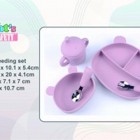 Silicon Feeding Set_Bear Shape