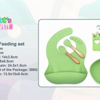 Silicon Feeding Set_Cat Shape