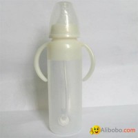 210ml silicone feeding bottle