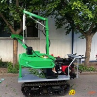 Crawler self-propelled fruit picking vibration shaking machine