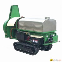 garden multifunction crawler tractor with power sprayer