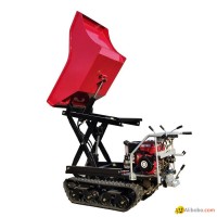 Mini Crawler type Pista Dumper with lift container