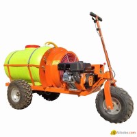 orchard self propelled air blast power sprayer