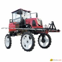 self propelled type wheat boom sprayer