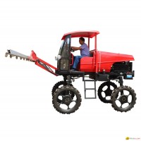 Agricultural rice field boom sprayer