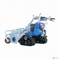 walk behind crawler type brush mower flail mower