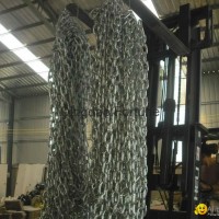 Zinc plated carbon steel link chain