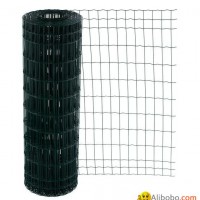 Green PVC Coated Welded Wire Mesh Garden Fence