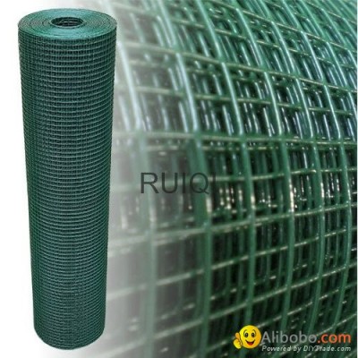 Green PVC Coated Welded Wire Mesh Rollpicture1