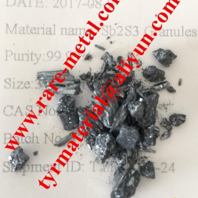 Antimony trisulfide Sb2S3 granules use in semiconductor CAS 1345-04-6picture1