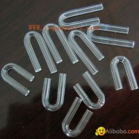 U-figure quartz tube