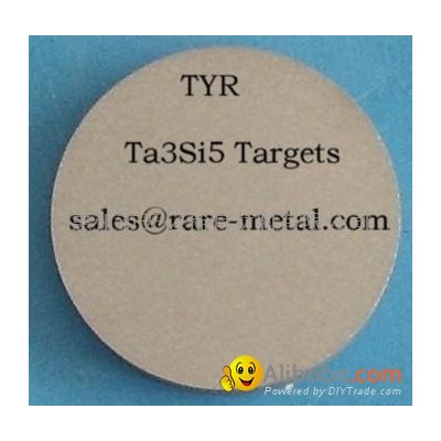 Tatanlum silicide (Ta3Si5, TaSi2) ceramic sputtering targetpicture1