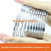 2 mm 200 mm x 350 mm Stainless Steel Wire Cable Sleeve Mesh