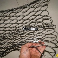 Stainless Steel Rope Mesh-Hand Woven Rope Mesh