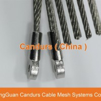 X Tend Stainless Steel Cable Mesh For Handrail Balcony Infill