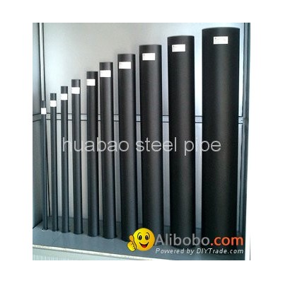 black steel seamless pipes sch40picture1