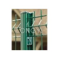 Welded mesh fence