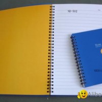 Spiral note book with PP cover