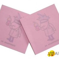 Pink color post it note/sticky notes