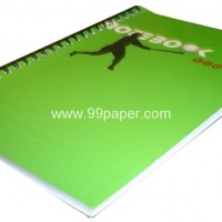 Notebook with soft cover