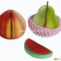 Fruit shape memo pad