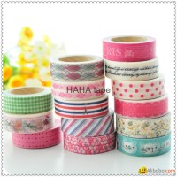 Assorted pattern Japanese Washi tape