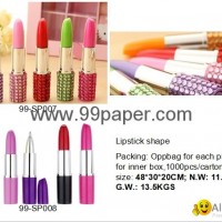 Hot sales Lipstick Shape Ball Pen