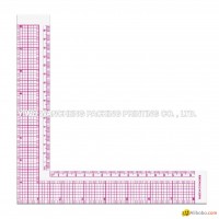 L-Square Inch And Metric Garment Ruler 5808